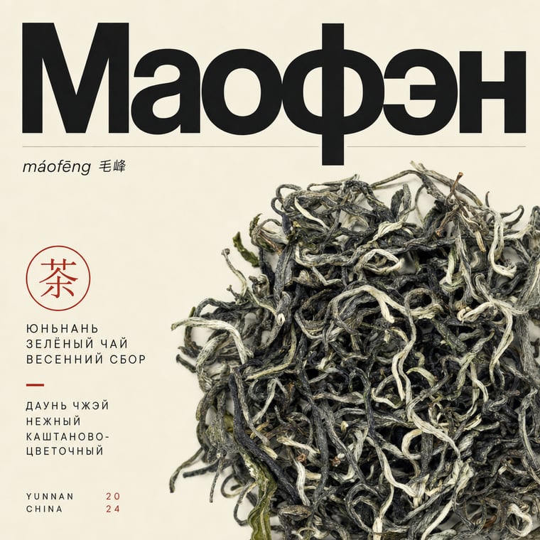 The design — Yunnan Mao Feng Green Tea